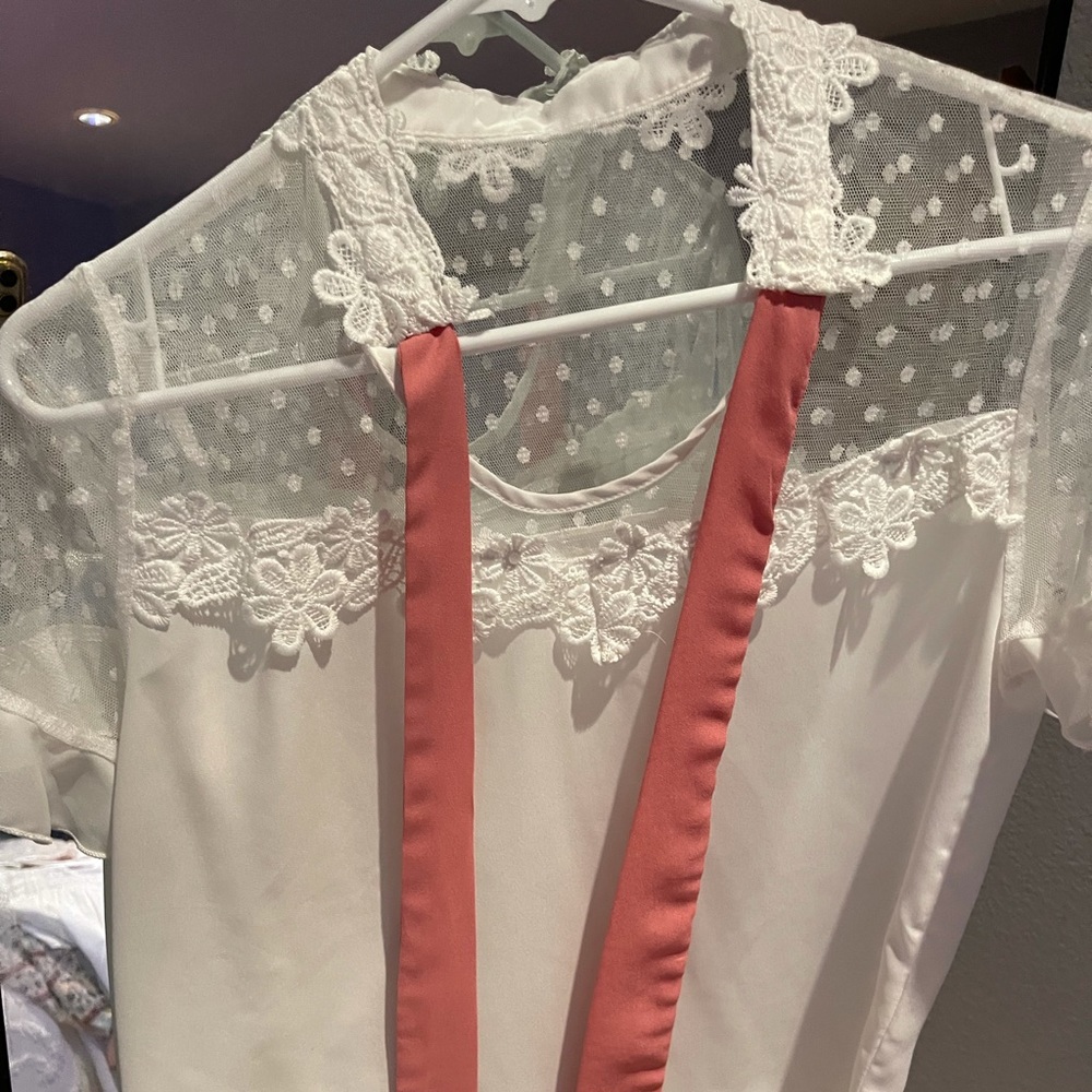 Shear dress shirt